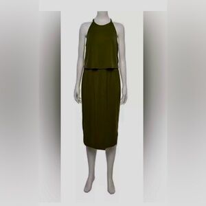 Tek Gear Olive Midi Dress